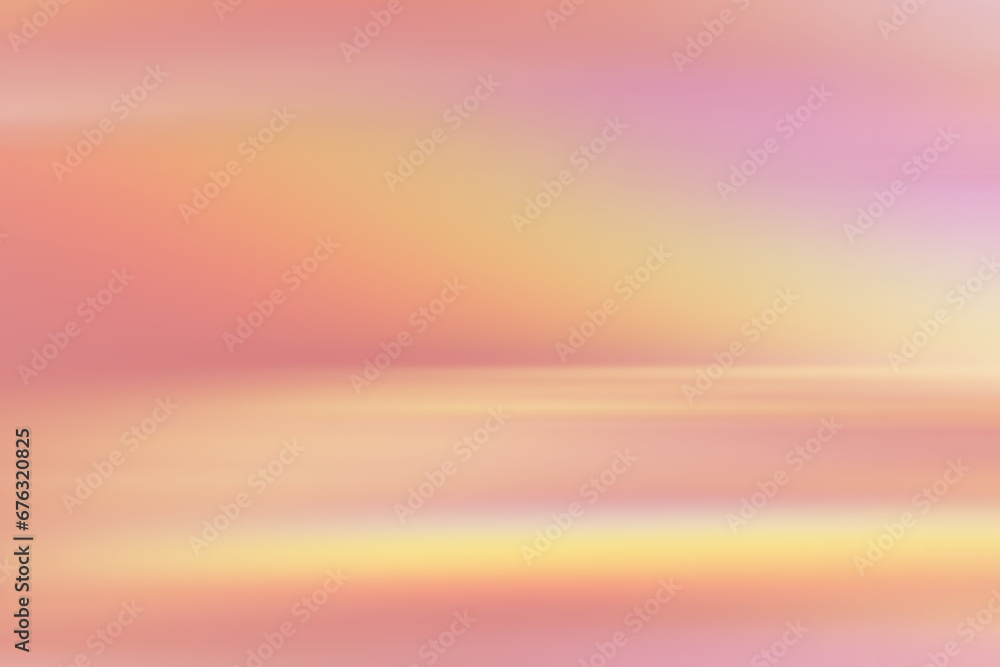 Dreamy soft and smooth pink holography background. Tender and dreamy holographic wallpaper. Trendy texture neon holographic stains. Great for web or print project like posters, cards, invitations