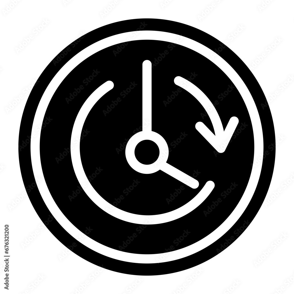 clock glyph clock glyph