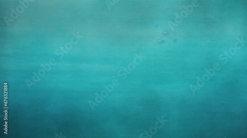 turquoise gradient noisy grain background texture,light blue concrete background © CStock