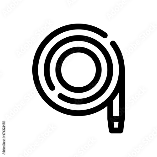 water hose line icon