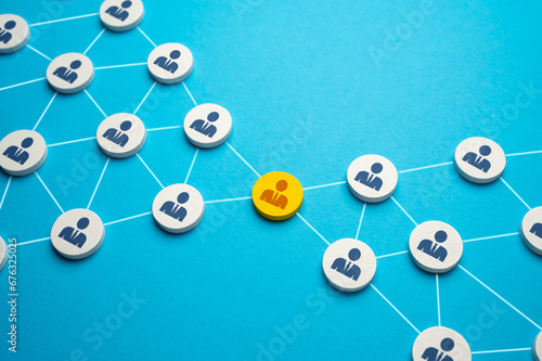 Connecting intermediary. Confidant and liaison. Key employee. Communication channel for negotiations in a severe conflict. Reliable contact line. Data protection and encryption. Mediation