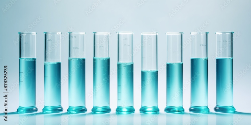 various test tubes close up various test tubes close up