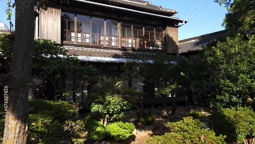 Hirotsu House: Japanese-style house of Sinheung-dong in Gunsan city, South Korea - pan tilt up photo