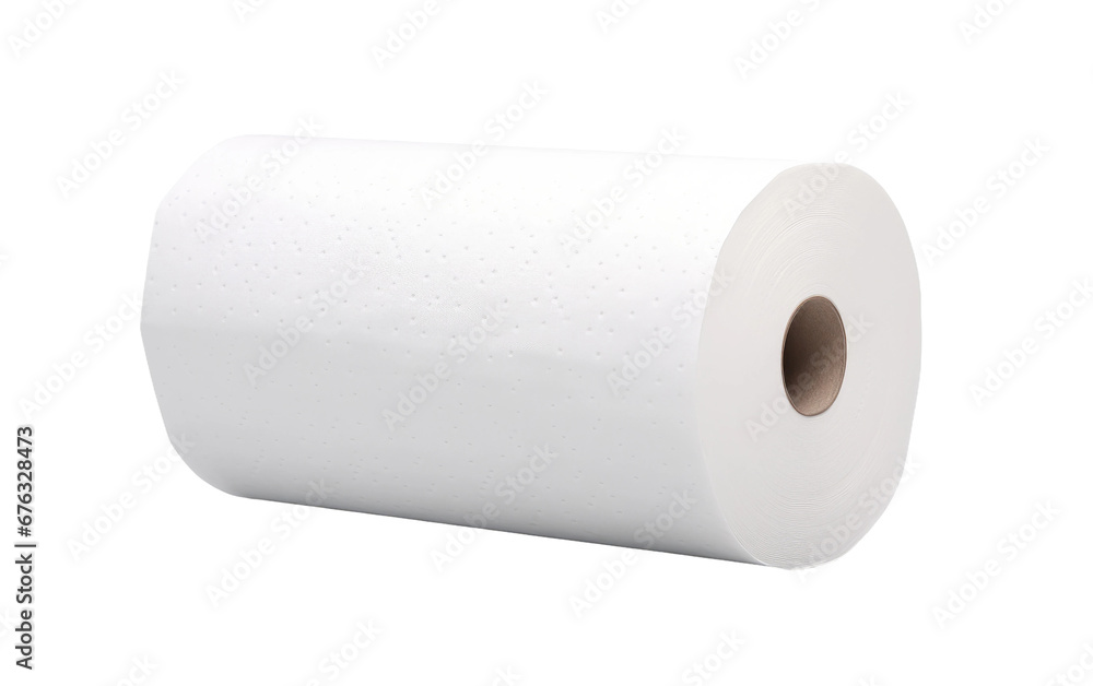 Stunning White Soft Tissue Roll on White or PNG Transparent Background. Stunning White Soft Tissue Roll on White or PNG Transparent Background.