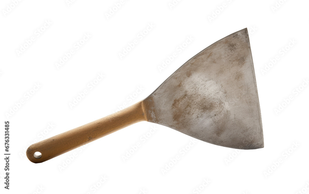 Lovely Corner Trowel Isolated on Transparent Background PNG.
