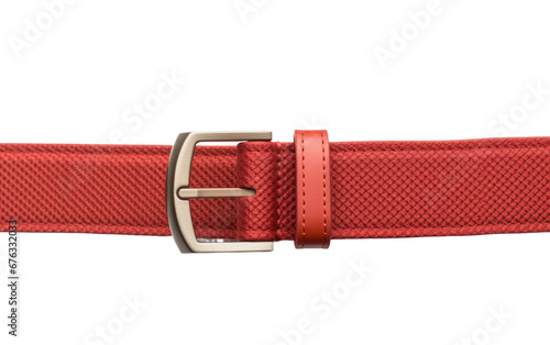 Good Looking Real Photo of Elasticated Belt Isolated on Transparent Background PNG.