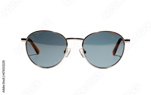 Splendid Real Photo of Fashion Sun Glasses Isolated on Transparent Background PNG.