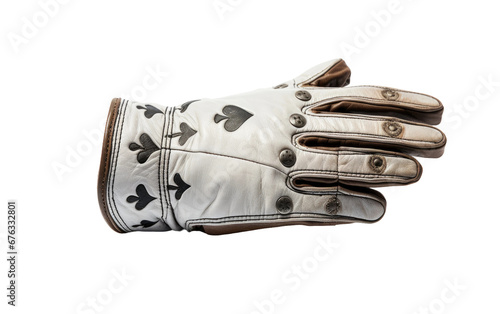 Original Soft Gaming Glove Isolated on Transparent Background PNG.