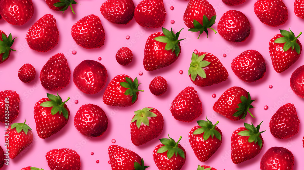 strawberry pattern