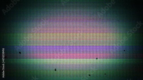 古いテレビやフィルムのノイズエフェクトの動画    28