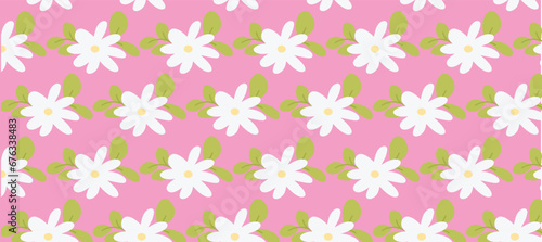 color vector floral pattern. Design for wallpaper, wrapping paper, background, fabric. Vector seamless pattern with decorative climbing flowers.