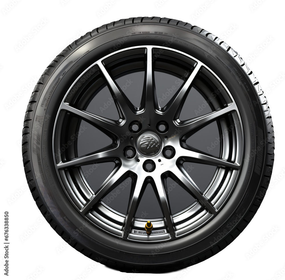 tire with rim isolated on the transparent background PNG. tire with rim isolated on the transparent background PNG.