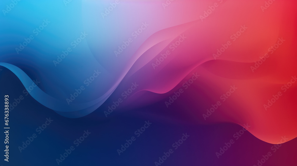 Multicolor gradient backdrop. A flat lay dark solid colorful red, yellow, purple vaporwave black flat solid background fog mist, smooth air with gradient flat material background. - obrazy, fototapety, plakaty 