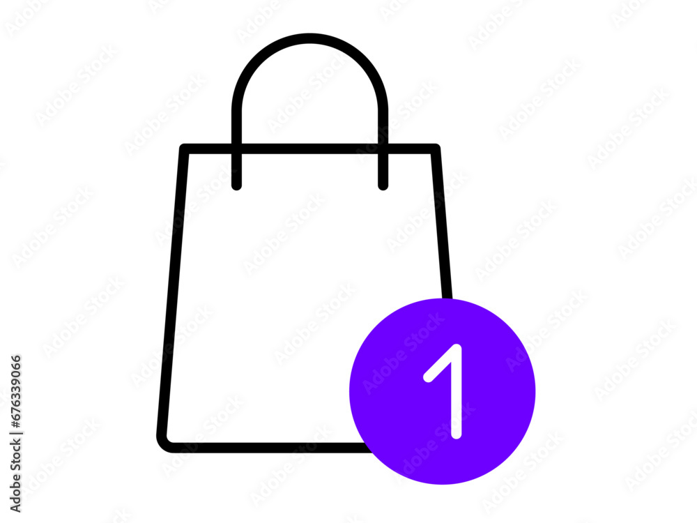e-commerce shopping bag vector icon design, add-to cart-store e-commerce shopping bag vector icon design, add-to cart-store