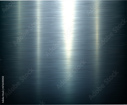 Silver metallic texture with brushed metal pattern, shiny steel industrial and technology background.
