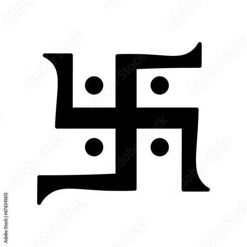 swastika glyph icon