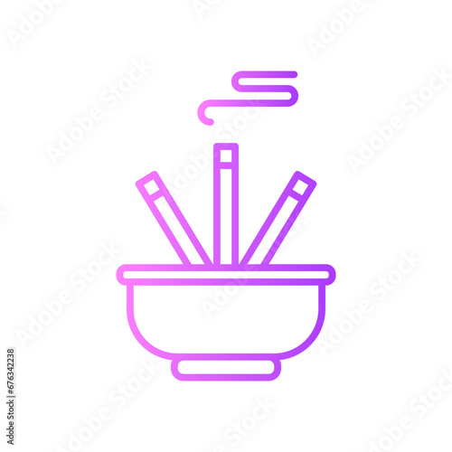 incense gradient icon