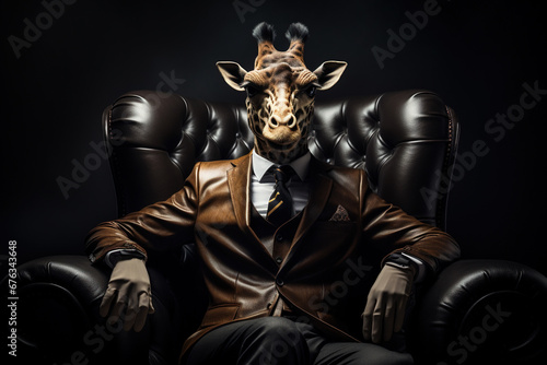 Boss giraffe