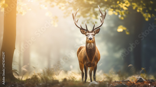 deer in the forest © Nate