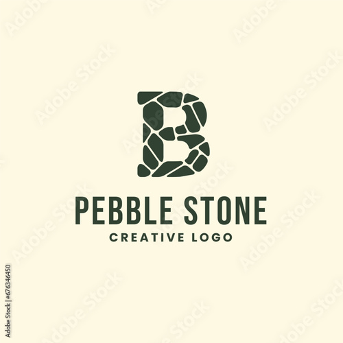 B Stone Pebbles Logo