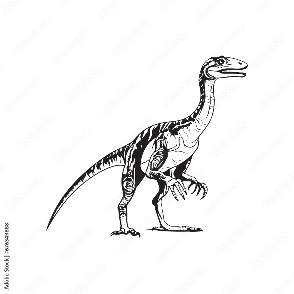 Dinosaur vector Image, illustration of dinosaur