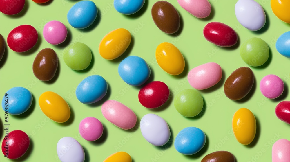 A vibrant array of scattered colorful candies on a background, symbolizing the food safety concept and highlighting concerns about potentially dangerous and toxic food additives. A vibrant array of scattered colorful candies on a background, symbolizing the food safety concept and highlighting concerns about potentially dangerous and toxic food additives.