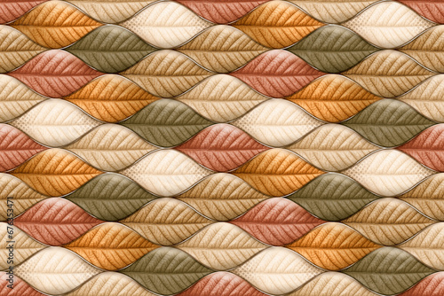 Moroccan tiles, ornaments, random wall tiles design or multi Coloured wall tiles Decor For home, wall decor, Endless pattern can be used for wallpaper, linoleum, textile, webpage - 3D illustration