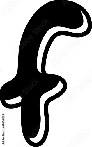 doodle alphabet lowercase f