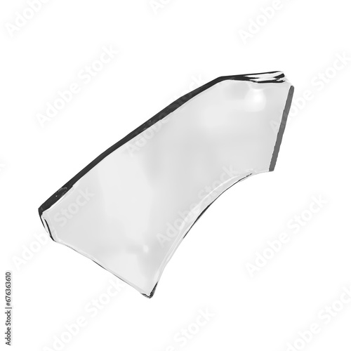 Broken glass texture isolated cracks on a white background. Broken glass png, fragments png. Crack, pieces of glass PNG. Macro camera pieces of glass.