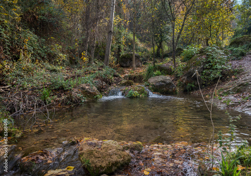 The river Cerezuelo, in the municipality of Cazorla, province of Jaen, Andalusia, Spain