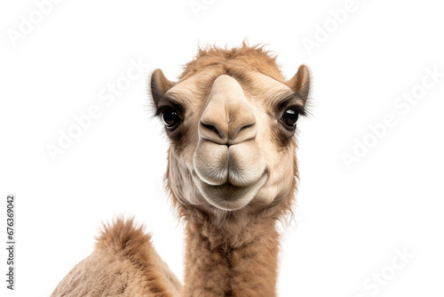 Realistic Camel on Transparent Background, PNG, Generative Ai © TheLogoTip