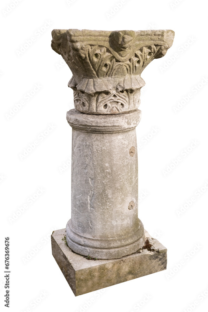 Elements of architectural decorations of buildings, columns and tops, gypsum stucco molding, wall texture and patterns. On the streets in Istanbul, public places. Elements of architectural decorations of buildings, columns and tops, gypsum stucco molding, wall texture and patterns. On the streets in Istanbul, public places.