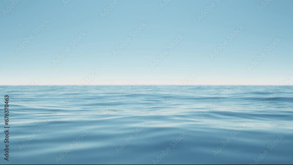 Wave sea beach and blue sky abstract background. Nature and summer concept. 3d render. Wave sea beach and blue sky abstract background. Nature and summer concept. 3d render.