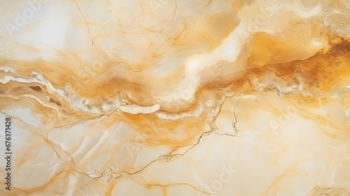 Golden ivory texture of marble background, natural exotic marbel of ceramic wall and floor, mineral pattern for granite slab stone ceramic tile, rustic matt emperador breccia agate qua. generative AI. photo