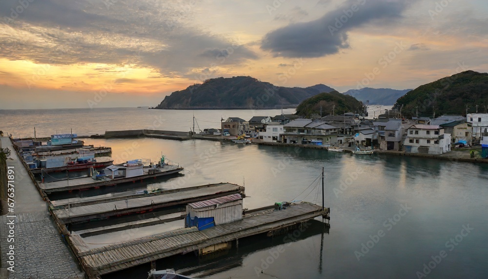Fototapeta premium 日本の漁村