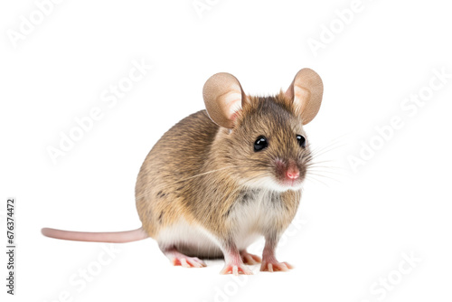 Mouse in High Detail on Transparent Background, PNG, Generative Ai © TheLogoTip