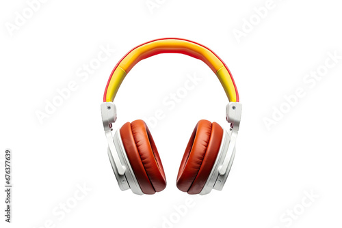 Crafting Stylish Headphones on Transparent Background, PNG, Generative Ai