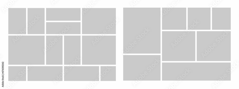 Pictures or photos frame collage and digital photo wall template Pictures or photos frame collage and digital photo wall template