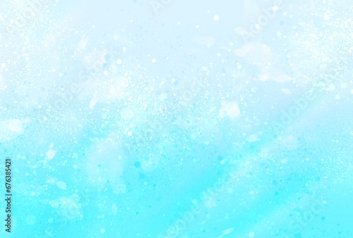 背景素材_光_水色