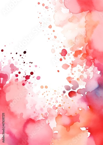 Abstract Pink snowflakes background. Invitation and celebration card.