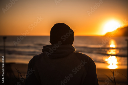 sunrise on paradisiacal beach in florianopolis, dawn on the beach, sunrise, sunny beach
