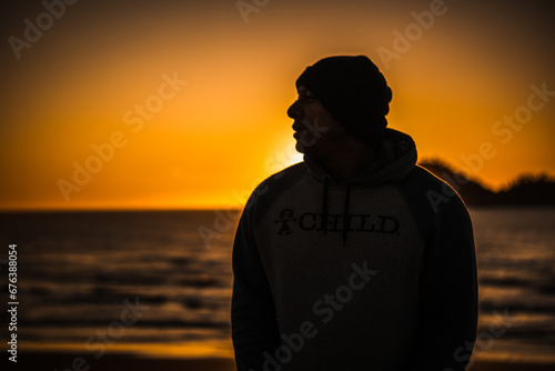 sunrise on paradisiacal beach in florianopolis, dawn on the beach, sunrise, sunny beach