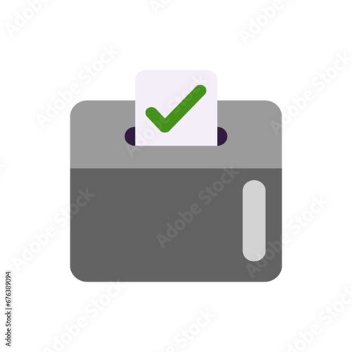 Ballot Box with Ballot