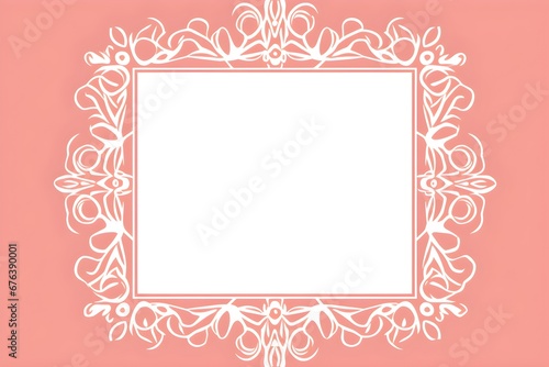 Wallpaper Mural Abstract Salmon color Florals background. Invitation and celebration card. Torontodigital.ca
