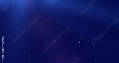 View of the universe with stars blue background and light ace. Concept of astronomy, research and new findings in the universe.