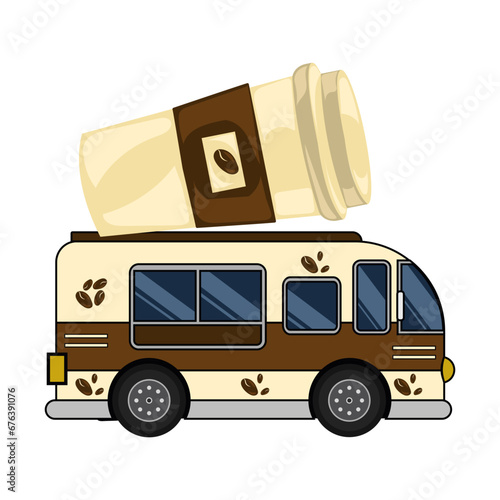 Food Truck Illustration