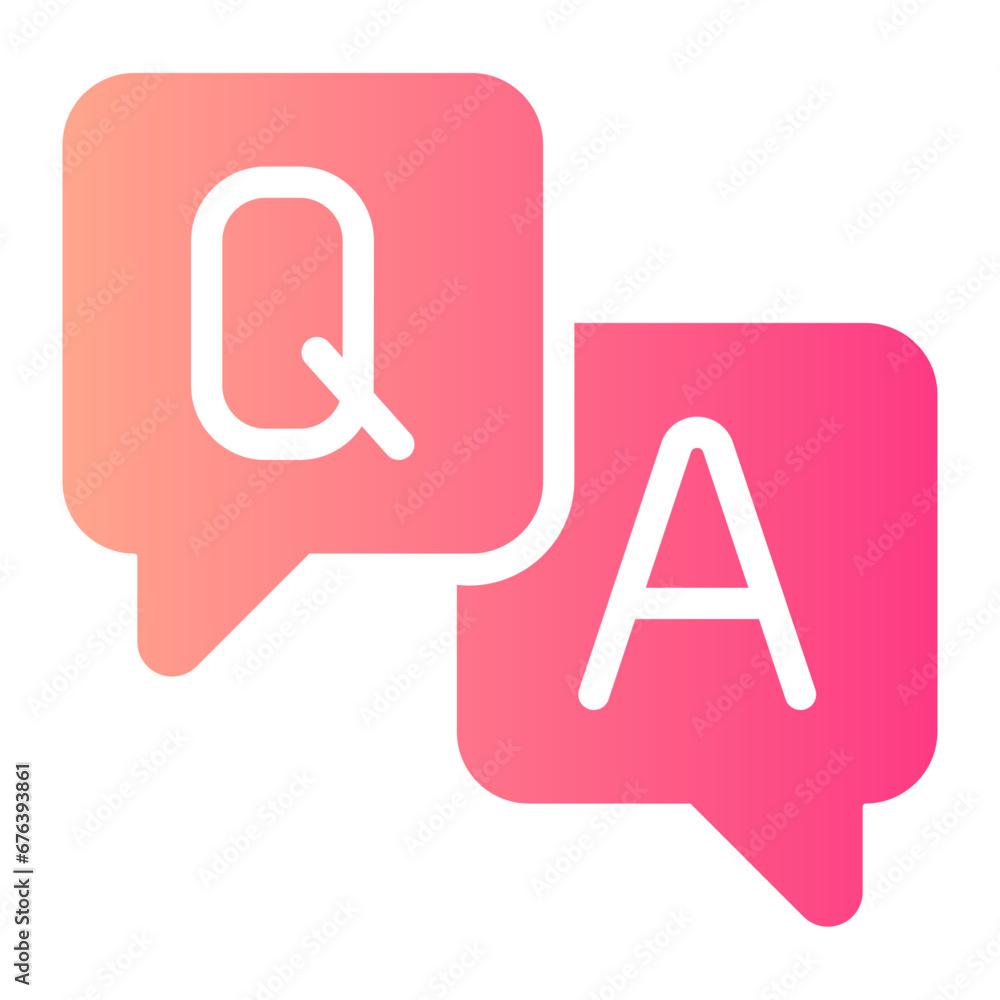 question gradient icon question gradient icon