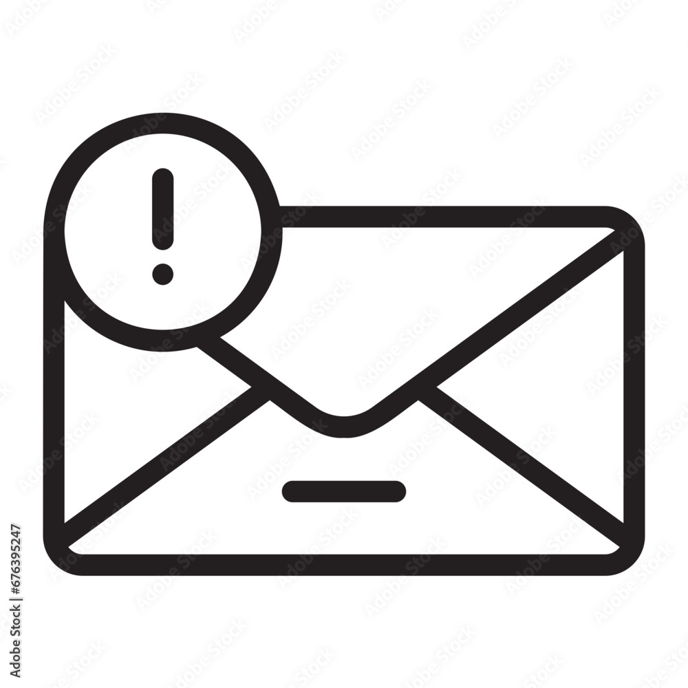 mail line icon