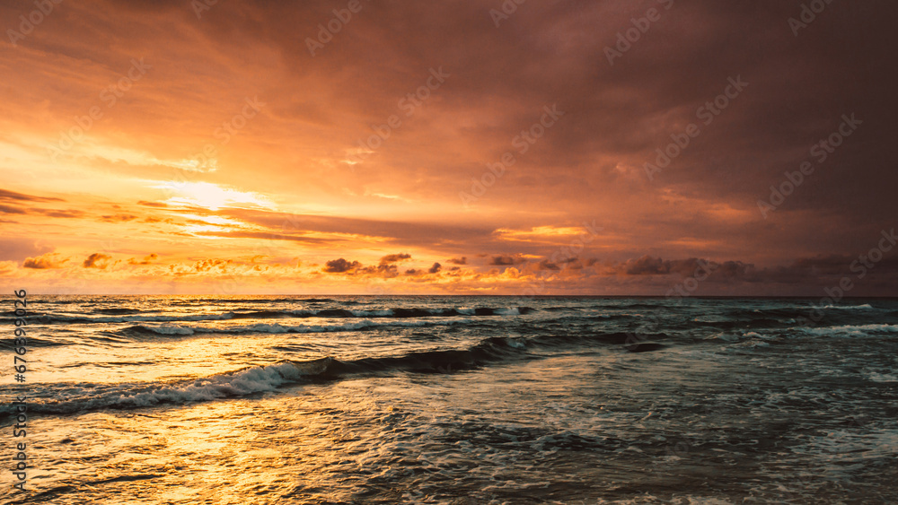Sunset at Baltic Sea
