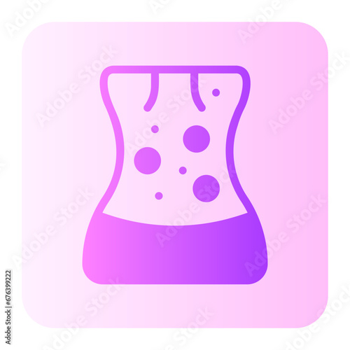 back gradient icon